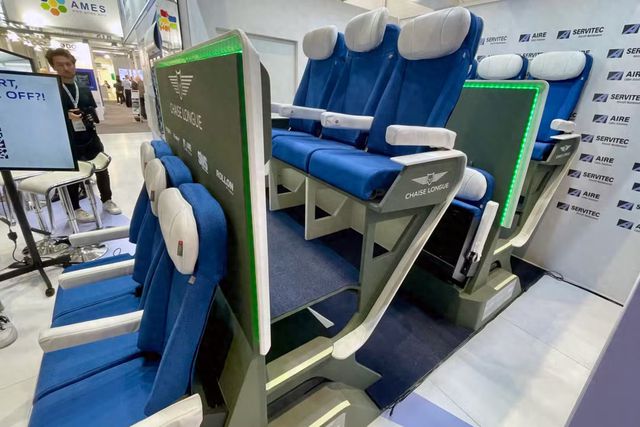空客探索在客機中設置雙層座椅的可能性(圖1)