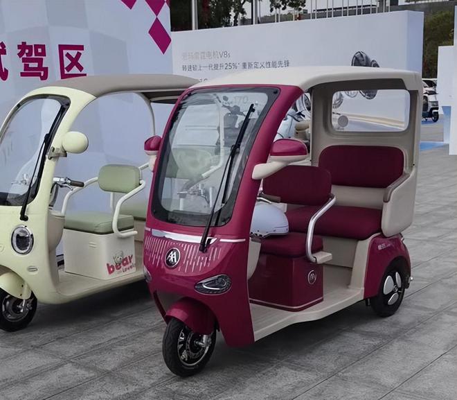3款新一代休閑電動三輪車標配一體雨篷適合老年人代步、接娃(圖5)